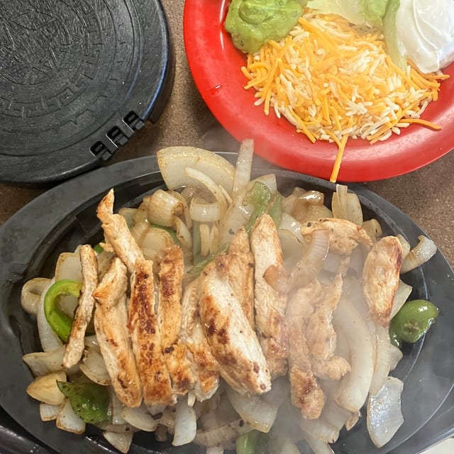 Sizzling Fajitas.