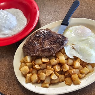 Sirloin & Eggs