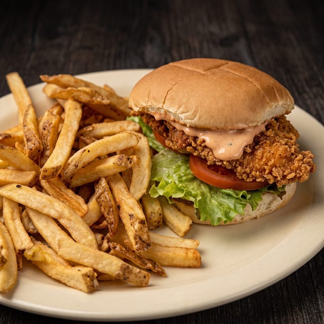 Chicken Fried Chicken Sandwich.