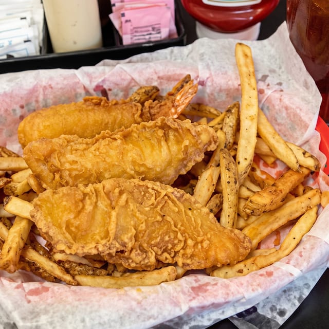 Chicken Tender Basket.