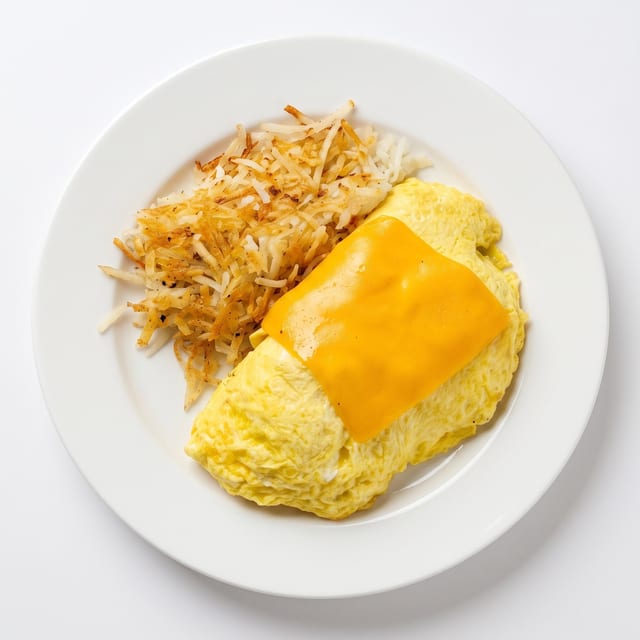 Ham & Cheese Omelet.
