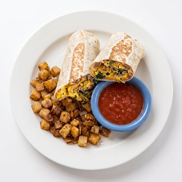 David's Breakfast Burrito.