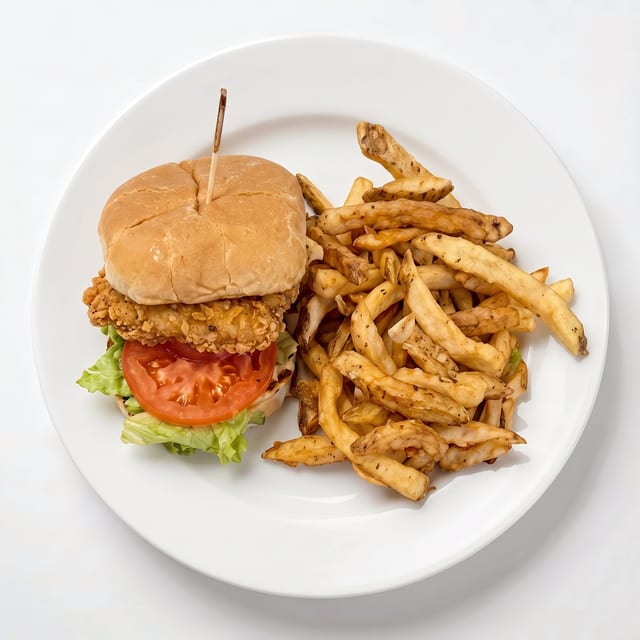 Chicken Fried Steak Sandwich.