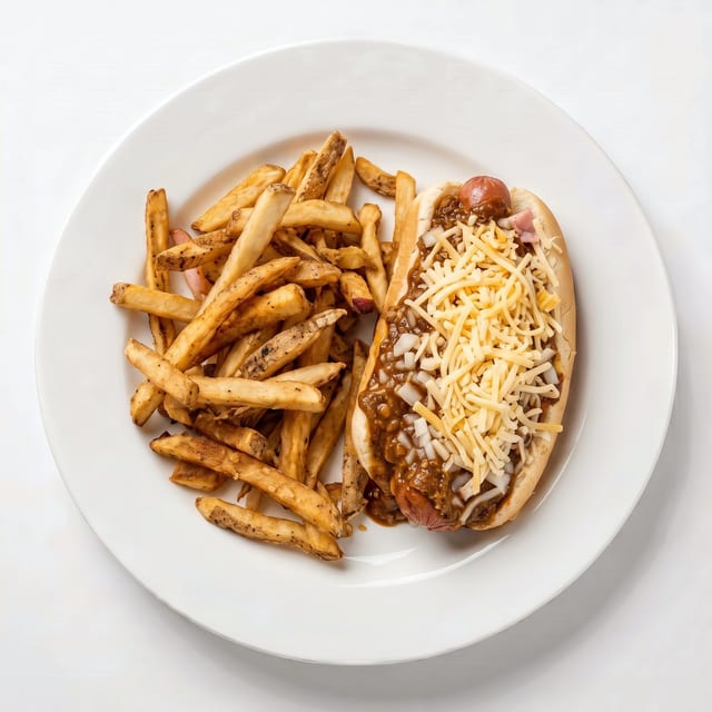 Chili Cheese Dog.