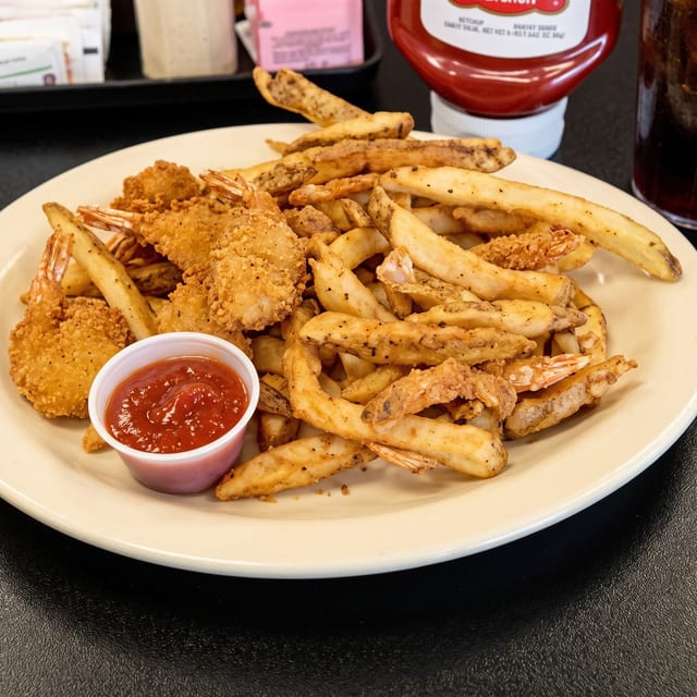 Fried Shrimp Basket.