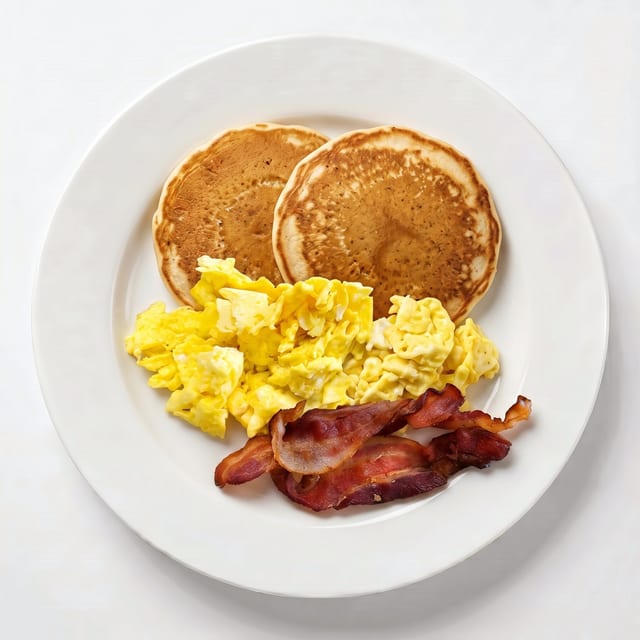 Lex's Short Stack Breakfast.