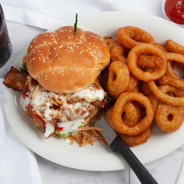 Ranch Burger.