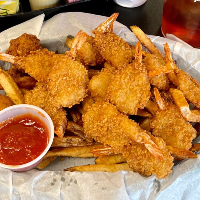 Fried Shrimp Basket.