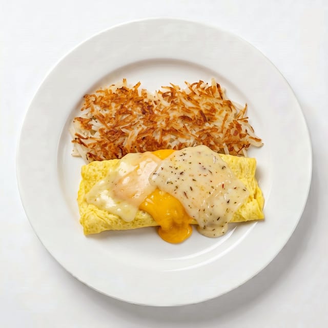 3 Cheese Omelet.