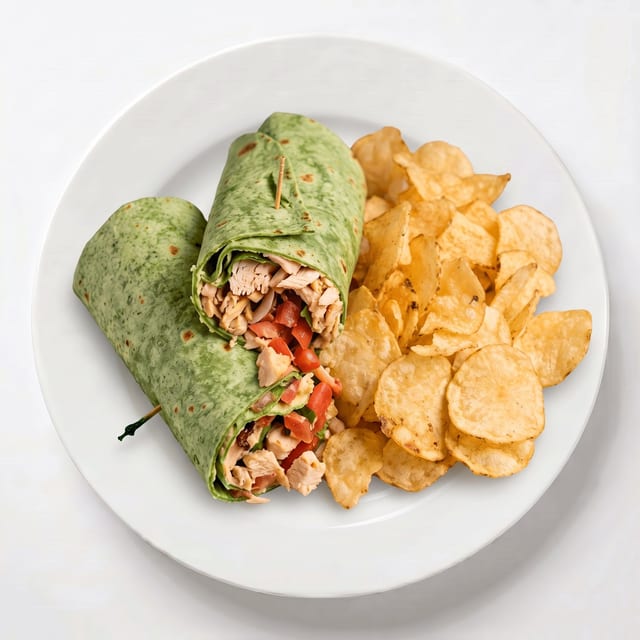 Ranch Chicken Wrap.